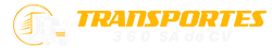 Logo Transportes 360 SA de CV