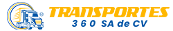 Logo Transportes 360 SA de CV