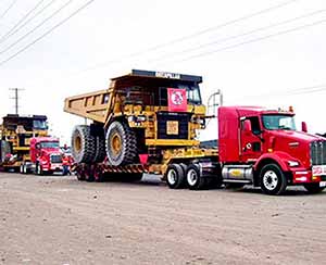 Semi lowboy